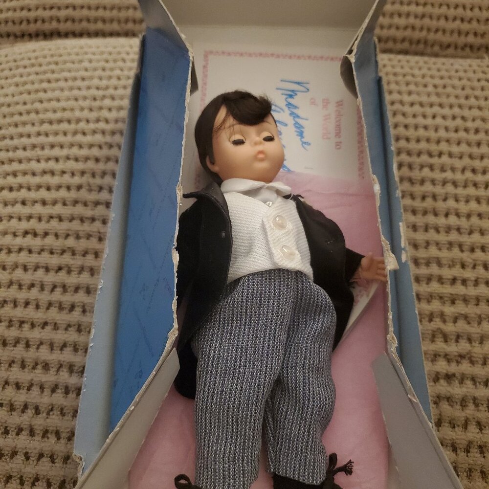 Madame Alexander 7" Brown Hair Groom Doll with Box